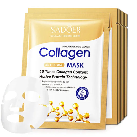 10 pieces anti-wrinkle moisturizing anti-aging repair brightening collagen mask